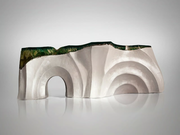 LA FALAISE - Bench by LO Contemporary - view 3